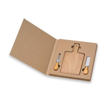 Comprar o produto de 18630 Kit Queijo 3 Peças em Kit Queijo pela empresa Public Gráfica e Brindes em Ribeirão Preto, SP por Solutudo