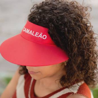 Comprar o produto de Viseira em tecido tactel (microfibra) - Modelo Praia (aba grande) em Viseira pela empresa Public Gráfica e Brindes em Ribeirão Preto, SP por Solutudo