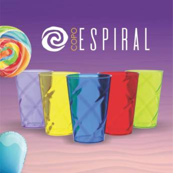 Comprar o produto de Copo Espiral em Copos pela empresa Public Gráfica e Brindes em Ribeirão Preto, SP por Solutudo