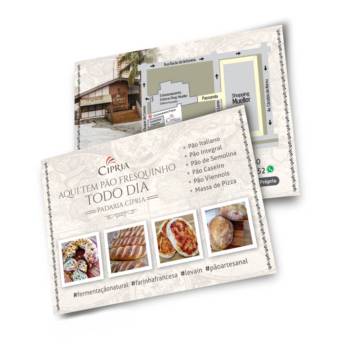 Comprar o produto de POSTAIS COUCHÊ 250G em Gráficas e Impressão pela empresa Public Gráfica e Brindes em Ribeirão Preto, SP por Solutudo