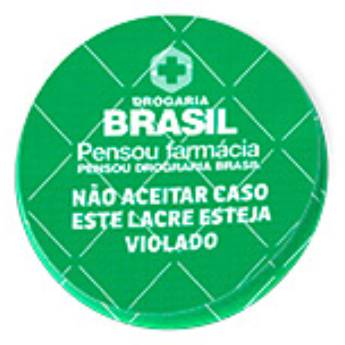 Comprar o produto de ADESIVO LACRE DE SEGURANÇA - REDONDO 45X45MM em Etiquetas Adesivas pela empresa Public Gráfica e Brindes em Ribeirão Preto, SP por Solutudo