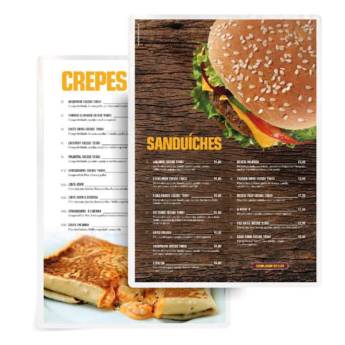 Comprar o produto de Cardápios Plastificação Rígida 0,05mm em Cardápios pela empresa Public Gráfica e Brindes em Ribeirão Preto, SP por Solutudo