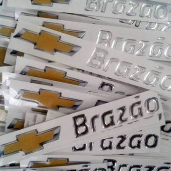 Comprar o produto de Etiquetas Resinadas em Etiquetas Adesivas pela empresa Public Gráfica e Brindes em Ribeirão Preto, SP por Solutudo