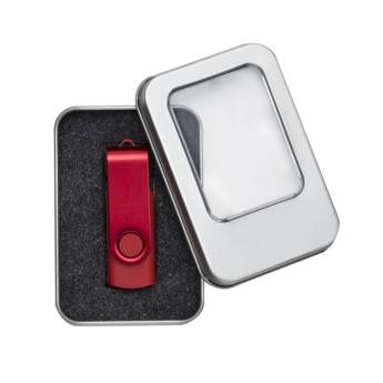 Comprar o produto de 13342 Estojo de Metal para Pen Drive em Estojos pela empresa Public Gráfica e Brindes em Ribeirão Preto, SP por Solutudo