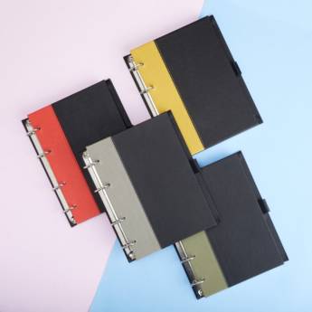 Comprar o produto de 14953 Caderno Fichário de Couro Sintético em Cadernos pela empresa Public Gráfica e Brindes em Ribeirão Preto, SP por Solutudo