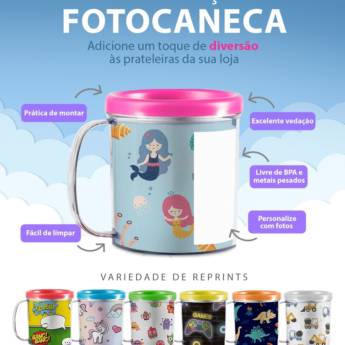 Comprar o produto de FOTO CANECA em Canecas pela empresa Public Gráfica e Brindes em Ribeirão Preto, SP por Solutudo
