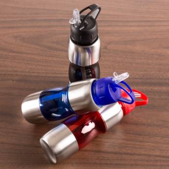 Comprar o produto de 02048 Squeeze Alumínio 600ml em Squeeze Inox e Alumínio pela empresa Public Gráfica e Brindes em Ribeirão Preto, SP por Solutudo