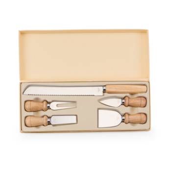 Comprar o produto de 07312 Kit Queijo 5 peças em Kit Queijo pela empresa Public Gráfica e Brindes em Ribeirão Preto, SP por Solutudo