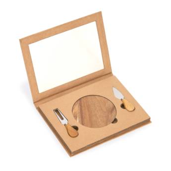 Comprar o produto de 14319 Kit Queijo 3 Peças em Kit Queijo pela empresa Public Gráfica e Brindes em Ribeirão Preto, SP por Solutudo