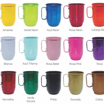 Comprar o produto de Caneca de Alumínio Transfer 550ml em Canecas pela empresa Public Gráfica e Brindes em Ribeirão Preto, SP por Solutudo