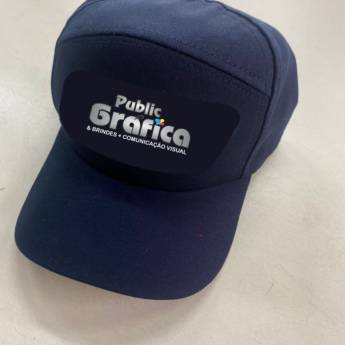 Comprar o produto de Boné Francês Oval em Boné pela empresa Public Gráfica e Brindes em Ribeirão Preto, SP por Solutudo
