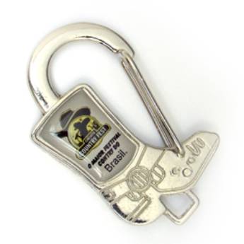 Comprar o produto de Chaveiros Mosquetões COD 129 - Bota em Chaveiros Mosquetão pela empresa Public Gráfica e Brindes em Ribeirão Preto, SP por Solutudo