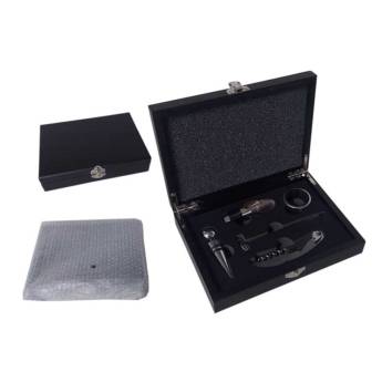 Comprar o produto de 141891P KIT P/ VINHO C/ 5 pçs. + ESTOJO em Kit Vinho pela empresa Public Gráfica e Brindes em Ribeirão Preto, SP por Solutudo