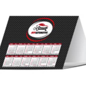 Comprar o produto de CALENDÁRIO DE MESA BÁSICO COUCHÊ 275G SEM VERNIZ - 4X0 em Calendários pela empresa Public Gráfica e Brindes em Ribeirão Preto, SP por Solutudo