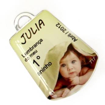 Comprar o produto de Chaveiro Chapinha Metálica COD 717 - Chapinha Sino em Chaveiros Chapinha pela empresa Public Gráfica e Brindes em Ribeirão Preto, SP por Solutudo