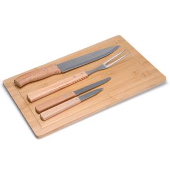 Comprar o produto de 14697 Kit Churrasco 5 Peças em Kit Churrasco pela empresa Public Gráfica e Brindes em Ribeirão Preto, SP por Solutudo