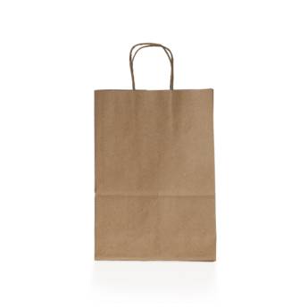 Comprar o produto de 14751 Sacola Kraft Pequena em Embalagens pela empresa Public Gráfica e Brindes em Ribeirão Preto, SP por Solutudo