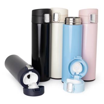 Comprar o produto de 18716A Garrafa Térmica em Inox 450ml em Garrafas Térmicas pela empresa Public Gráfica e Brindes em Ribeirão Preto, SP por Solutudo