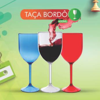 Comprar o produto de Taça Bordô 400ml em Taças pela empresa Public Gráfica e Brindes em Ribeirão Preto, SP por Solutudo