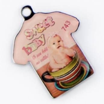 Comprar o produto de Chaveiro Chapinha Metálica COD 743 - C55 Camiseta M em Chaveiros Chapinha pela empresa Public Gráfica e Brindes em Ribeirão Preto, SP por Solutudo