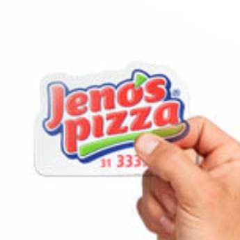 Comprar o produto de ETIQUETAS CORTE ESPECIAL - VINIL TRANSPARENTE COM TINTA BRANCA em Etiquetas Adesivas pela empresa Public Gráfica e Brindes em Ribeirão Preto, SP por Solutudo