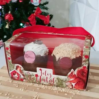 Comprar o produto de Dupla de Panetones Artesanais – Confeitarias São Manuel em Doces em São Manuel, SP por Solutudo