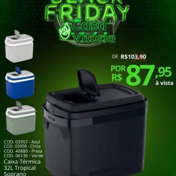 Comprar o produto de Caixa Térmica em Ofertas: Black Friday em Foz do Iguaçu, PR por Solutudo