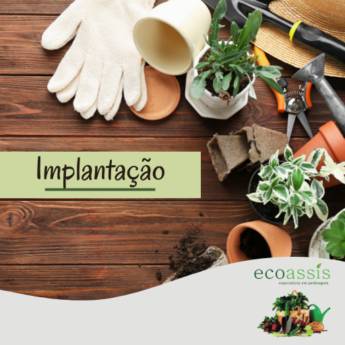 Comprar o produto de Implantação em Jardinagem pela empresa EcoAssis  em Cândido Mota, SP por Solutudo