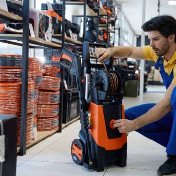 Comprar o produto de Lavadora de Alta Pressão em Lavadoras de Alta Pressão em Mineiros, GO por Solutudo