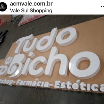 Comprar o produto de Letras Caixa - Destaque Visual para Seu Negócio em São José dos Campos/SP em Comunicação Visual em Jacareí, SP por Solutudo