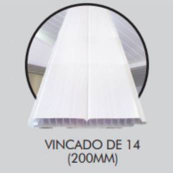 Comprar o produto de FORRO DE PVC PERFILPLAST 14mm em Decoração pela empresa Só Forros em Aracaju, SE por Solutudo