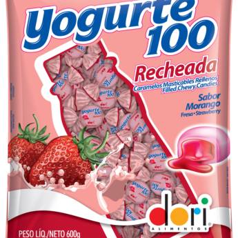 Comprar o produto de Bala Yogurte Recheada Dori  em Alimentos e Bebidas pela empresa Eloy Festas em Jundiaí, SP por Solutudo