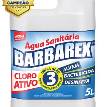 Comprar o produto de ÁGUA BARBAREX 5 LITROS em Utilidades Domésticas em Americana, SP por Solutudo