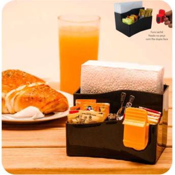 Comprar o produto de 061 Multi - Porta Guardanapos c/ Fura Sachê em Ofertas: Bares e Restaurantes em São José do Rio Preto, SP por Solutudo