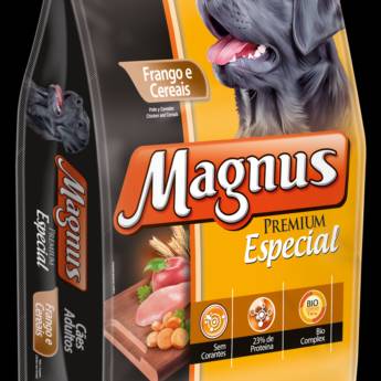 Comprar o produto de Magnus Premium Especial Cães Adultos Sabor Frango e Cereais em A Classificar em Santa Cruz do Rio Pardo, SP por Solutudo