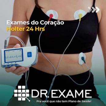 Comprar o produto de Exame Holter 24H em Exames  em Vitória da Conquista, BA por Solutudo