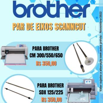 Comprar o produto de Venda de Par de Eixos Scanncut para Brother em Informática em Santo André, SP por Solutudo