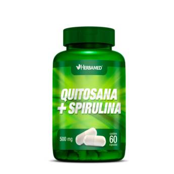 Comprar o produto de Quitosana + Spirulina em Produtos Naturais em Botucatu, SP por Solutudo