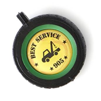 Comprar o produto de Chaveiros Plásticos 905 - Chaveiro Rodinha em Chaveiros em São José do Rio Preto, SP por Solutudo