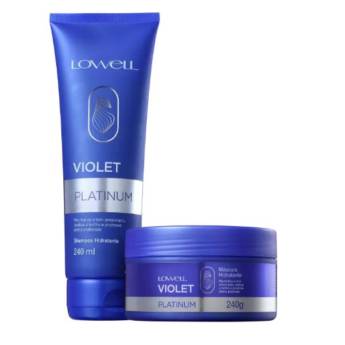 Comprar o produto de Kit Lowell Violet Platinum Home (2 Produtos) em Lowell Profissional  em Jundiaí, SP por Solutudo