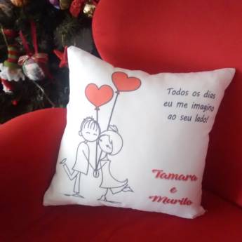 Comprar o produto de Almofadas personalizadas em Almofadas em Botucatu, SP por Solutudo