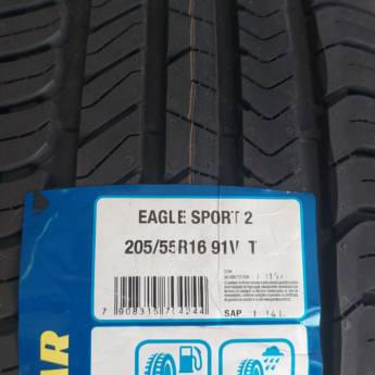 Comprar o produto de Pneu 205/55/16 para New Civic / Vectra / Astra / Corolla /Audi / BMW em Pneus para Carros em Bauru, SP por Solutudo