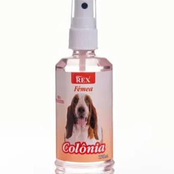 Comprar o produto de Colônia Rex Fêmea 120ml em Artigos Pets em Divinópolis, MG por Solutudo
