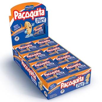 Comprar o produto de Doce de Amendoim Diet Paçoquita Diet 528g em Doces em Jundiaí, SP por Solutudo