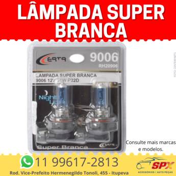 Comprar o produto de LÂMPADA SUPER BRANCA em A Classificar pela empresa Spx Acessórios e Autopeças em Itupeva, SP por Solutudo