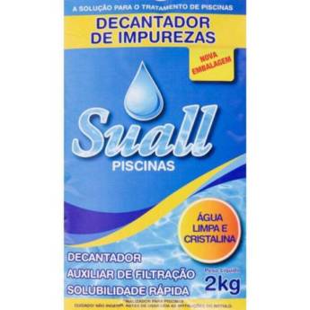 Comprar o produto de Decantador de Impurezas para Piscina Suall 2kg em Materiais para Construção em Boituva, SP por Solutudo