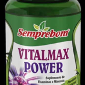 Comprar o produto de VITALMAX POWER - 1000MG - 90 CAPSULAS em Vitaminas e Minerais em Aracaju, SE por Solutudo