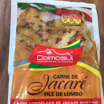 Comprar o produto de Lombo de Jacaré em Alimentação Saudável em Boituva, SP por Solutudo