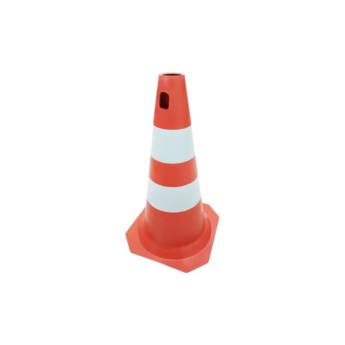 Comprar o produto de Cone Rígido Laranja/Branco 75 Cm em Sinalização pela empresa Protektus EPI e Sinalização em Lençóis Paulista, SP por Solutudo