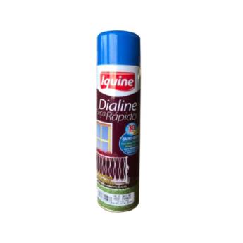 Comprar o produto de Tinta Spray Dialine Seca Rápido Azul França 400ml Iquine em Linha Moveleira em Americana, SP por Solutudo